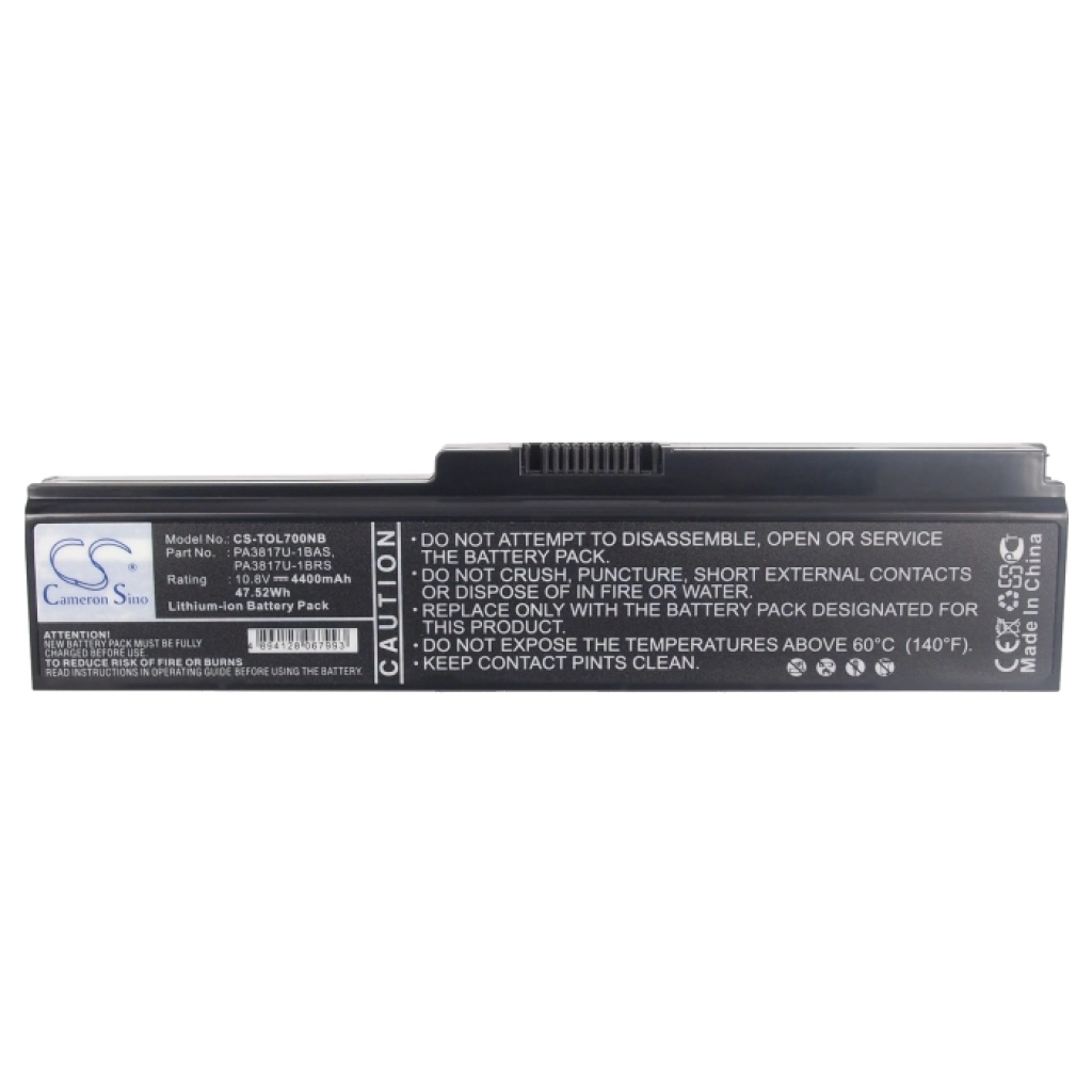 Battery Replaces PA3817U-1BRS
