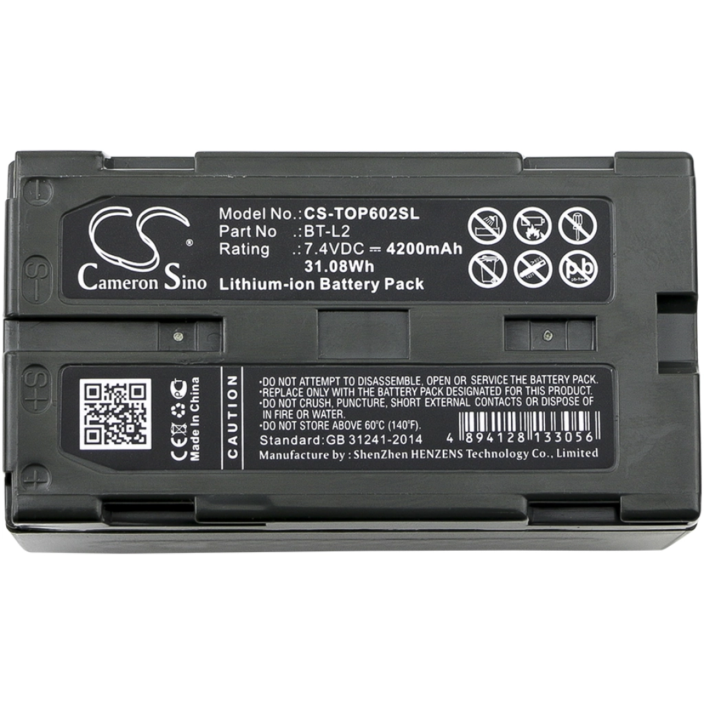 Power Tools Battery Topcon HiPer II Receivers