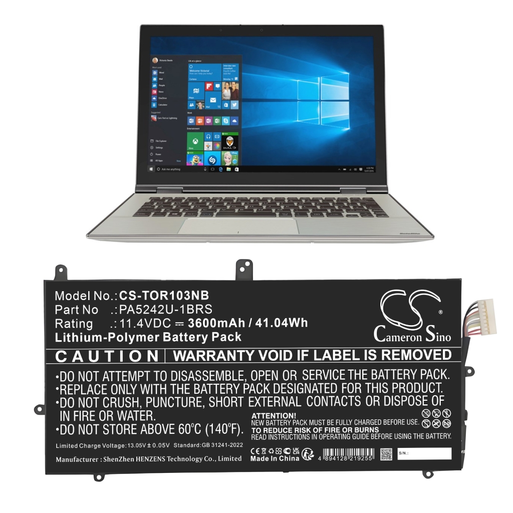 Notebook battery Toshiba CS-TOR103NB