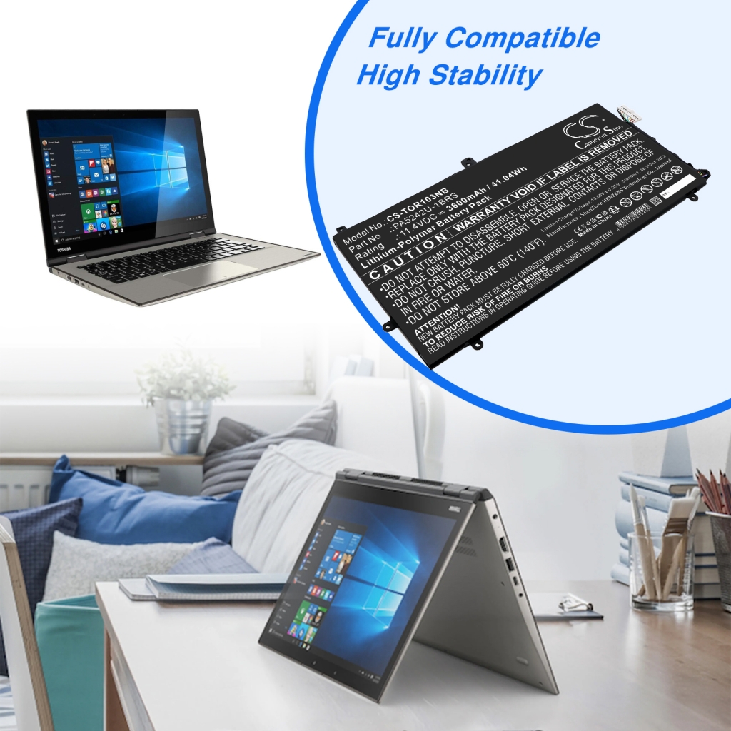 Batería para portátil Toshiba CS-TOR103NB