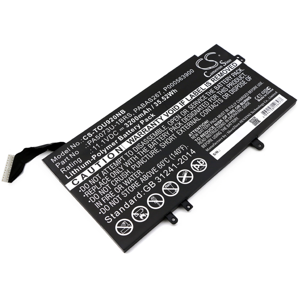 Batería para portátil Toshiba CS-TOU920NB