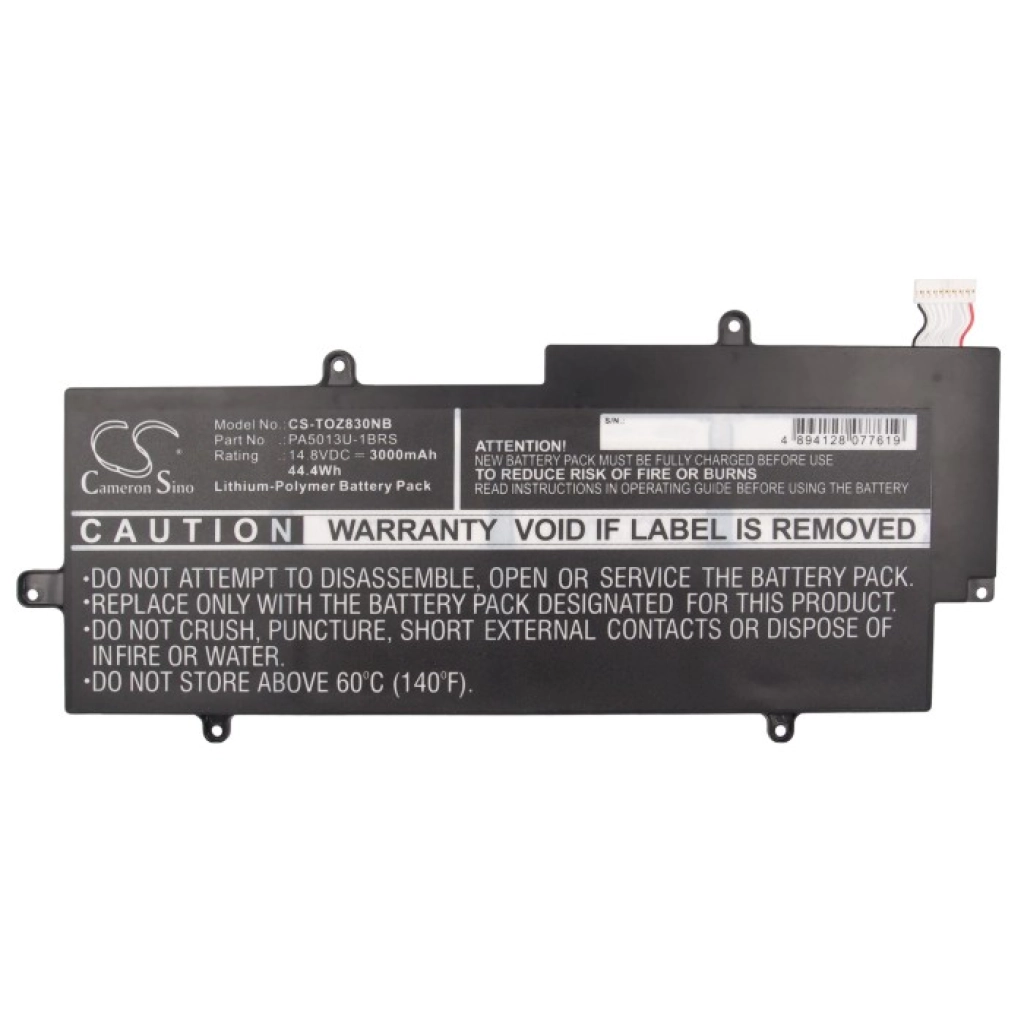 Notebook battery Toshiba Portege Z830-S8301