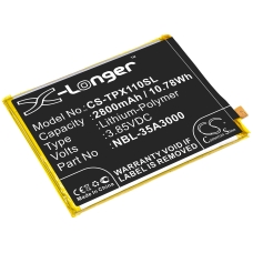 Reemplazo de batería compatible para Neffos NBL-35A3000