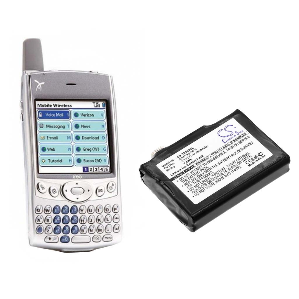Batería compatible con Palm CS-TR600SL