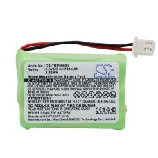 Reemplazo de batería compatible para Tri-Tronics 1038100-D,1038100-E,1038100-G,1107000