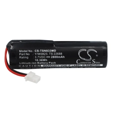 Reemplazo de batería compatible para Thermo scientific 22688-VAN,TS 22688,Y/W0823