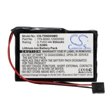 Reemplazo de batería compatible para Finnpipette 12905550,12905590,175-8060