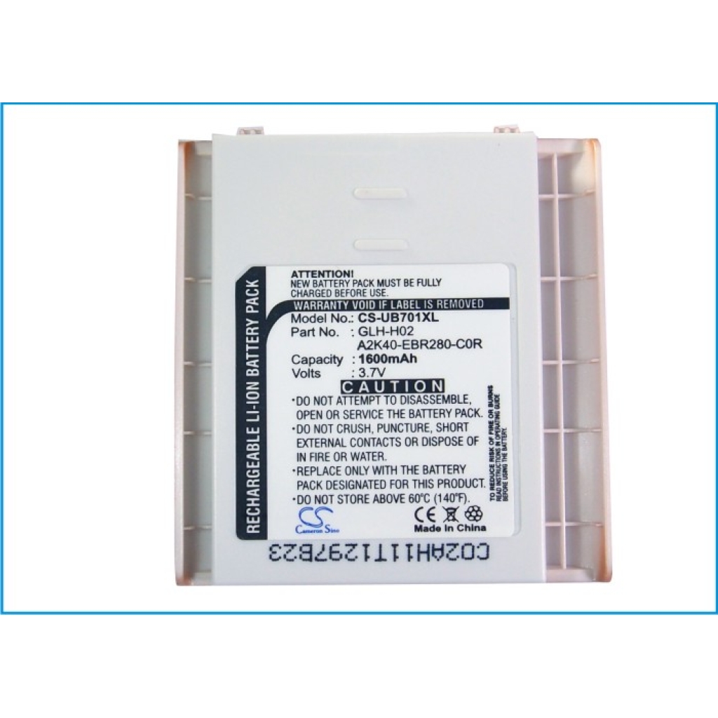 Batería del teléfono móvil Gigabyte CS-UB701XL