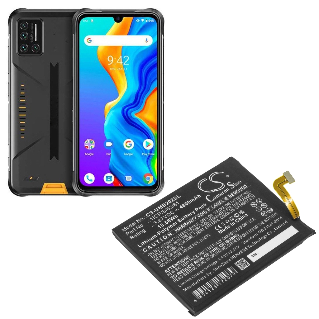 Reemplazo de batería compatible para Umi 1ICP/6/63/81