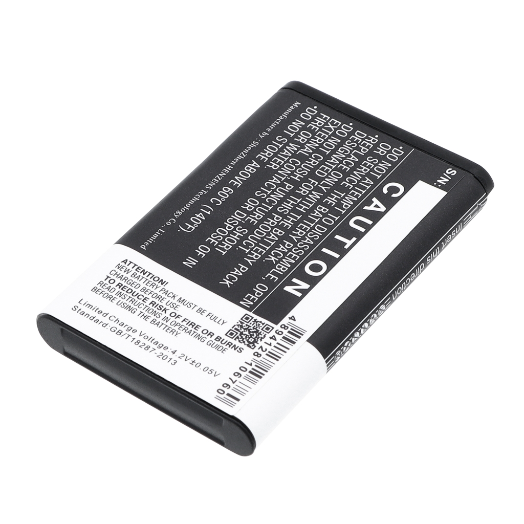 Baterías compatible con Unitech MS920 MS920 CS-UMS920BL
