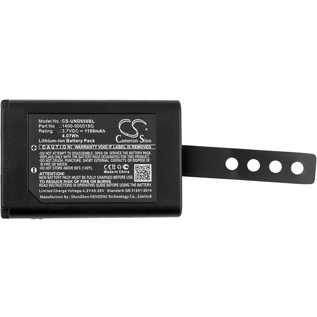 Batería de código de barras, escáner Unitech CS-UND650BL