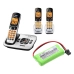 Sony SOUTHWESTERN BELL Toshiba Uniden Batería para teléfono inalámbrico CS-UT2060CL