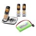 Cordless Phone Battery Uniden DCX200-SLV (CS-UT2060CL)