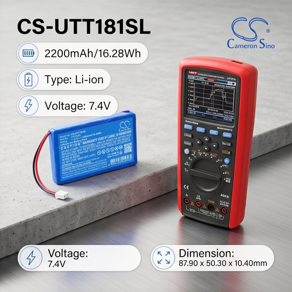 Batería compatible con Uni-t CS-UTT181SL