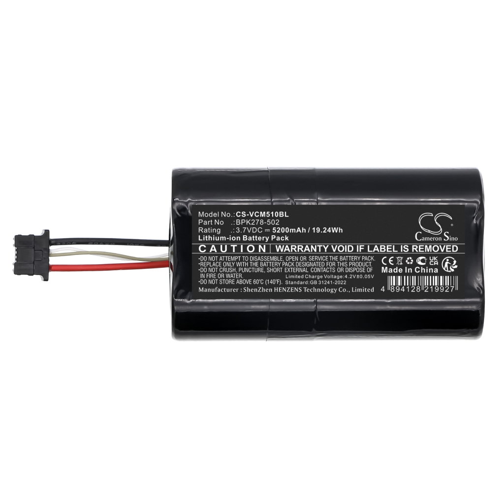 Batería Sustituye BPK278-502