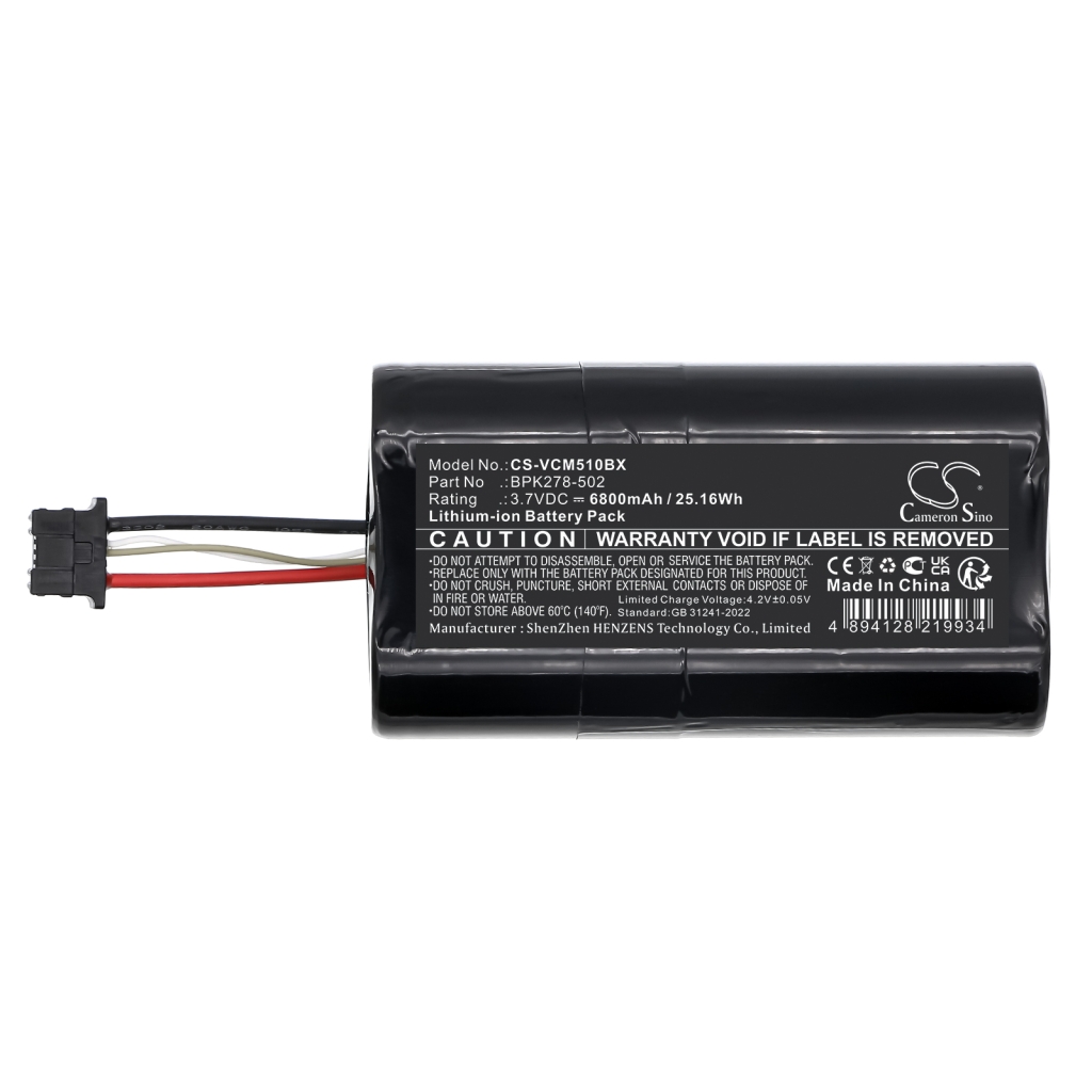 Batería Sustituye BPK278-502