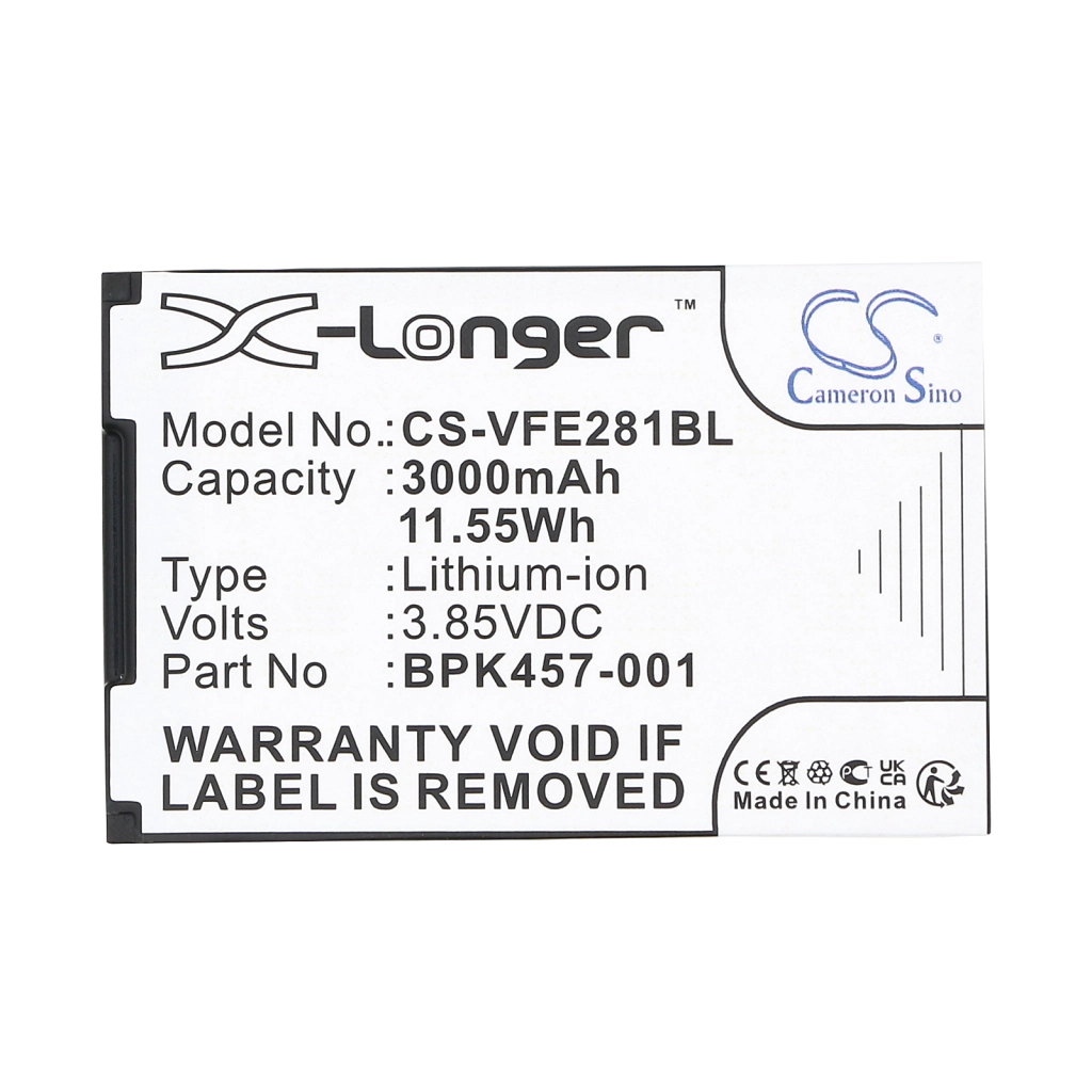 Payment Terminal Battery Verifone CS-VFE281BL