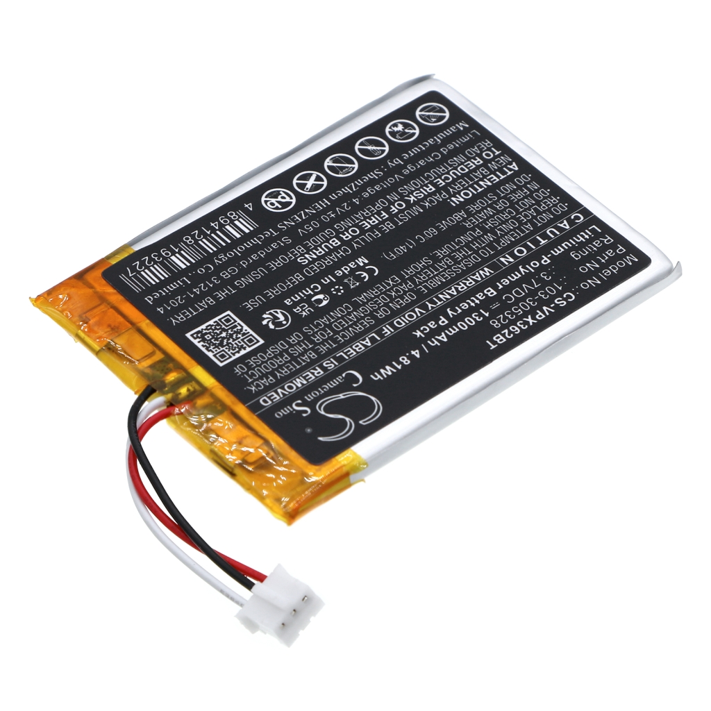 Batería de la cámara de seguridad del hogar Visonic CS-VPX362BT