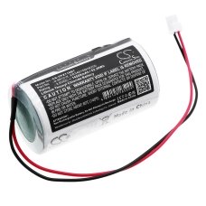 Reemplazo de batería compatible para Visonic 0-102710,0-9912-K,09912K,88030498,ER34615M...