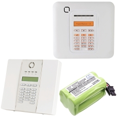 Reemplazo de batería compatible para Visonic 103-303707,99-301712,GP130AAM4YMX,GP230AAH4YMX