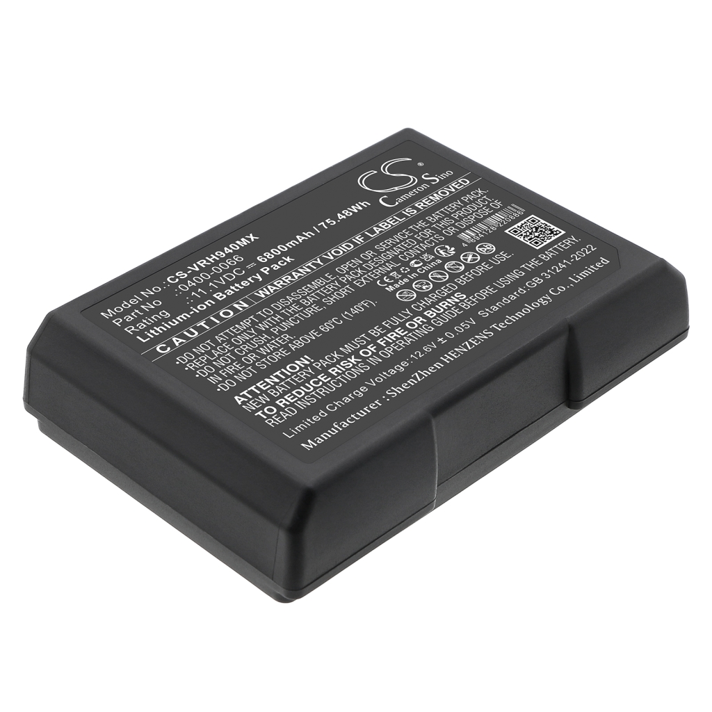 Batería Sustituye 0400-0121