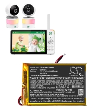 Compatible battery replacement for Vtech 164105