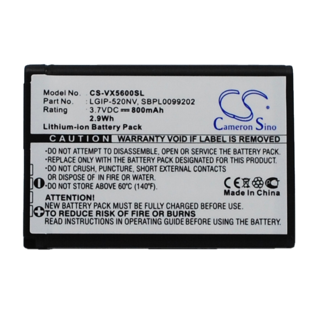 Mobile Phone Battery LG Extravert