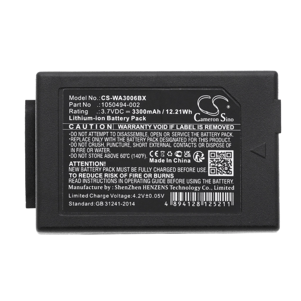 BarCode, Scanner Battery TEKLOGIX Workabout Pro 7525C-G1