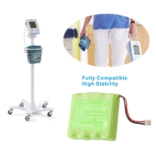 Reemplazo de batería compatible para Welch-Allyn 110969-O,2400-BATT
