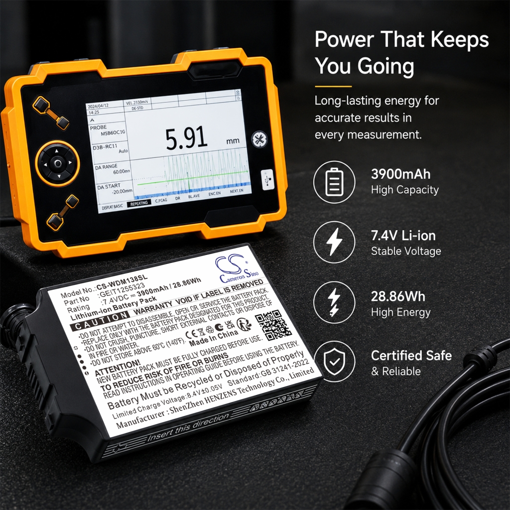 Batería compatible con Ge Waygate CS-WDM138SL