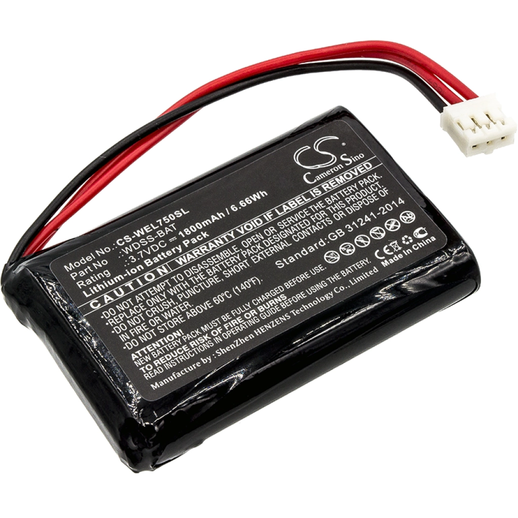 Batería para herramientas eléctricas Vernier CS-WEL750SL
