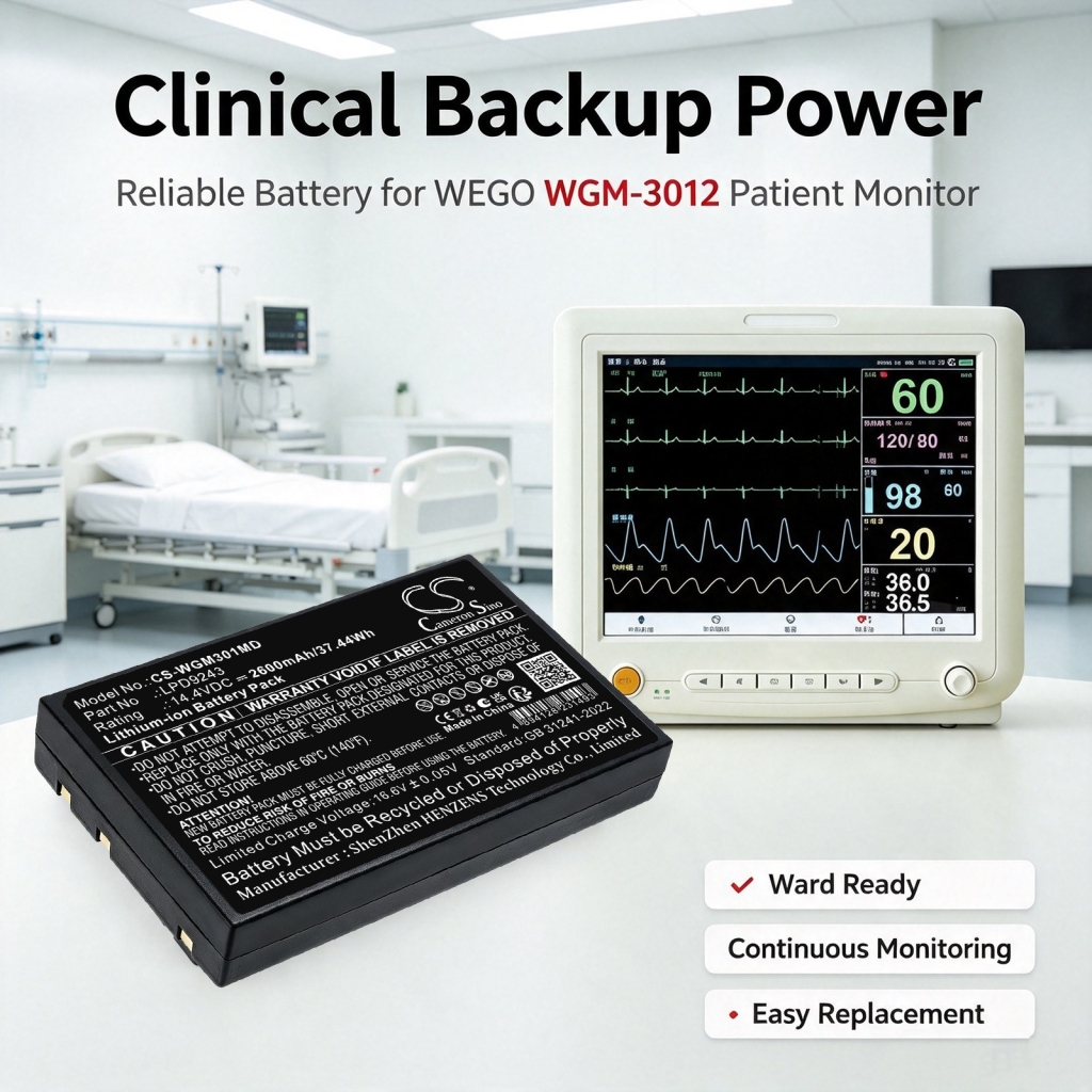 Baterías compatible con WEGO M3000P M3000P CS-WGM301MD