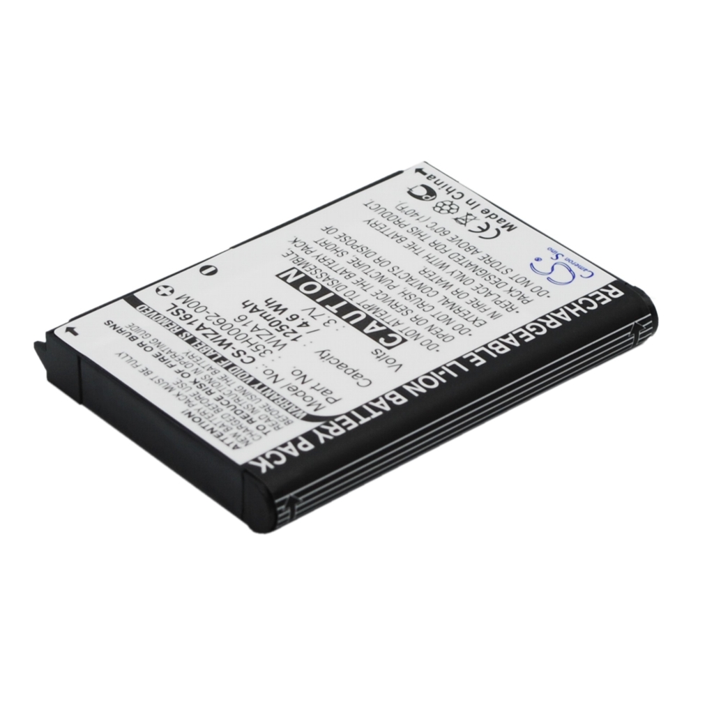 Battery compatible with Vodafone HTC CINGULAR E-Plus O2 Orange T-Mobile COBRA DOPOD ERA i-Mate Qtek CS-WIZA16SL