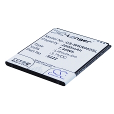 Reemplazo de batería compatible para Wiko 5222,S5222