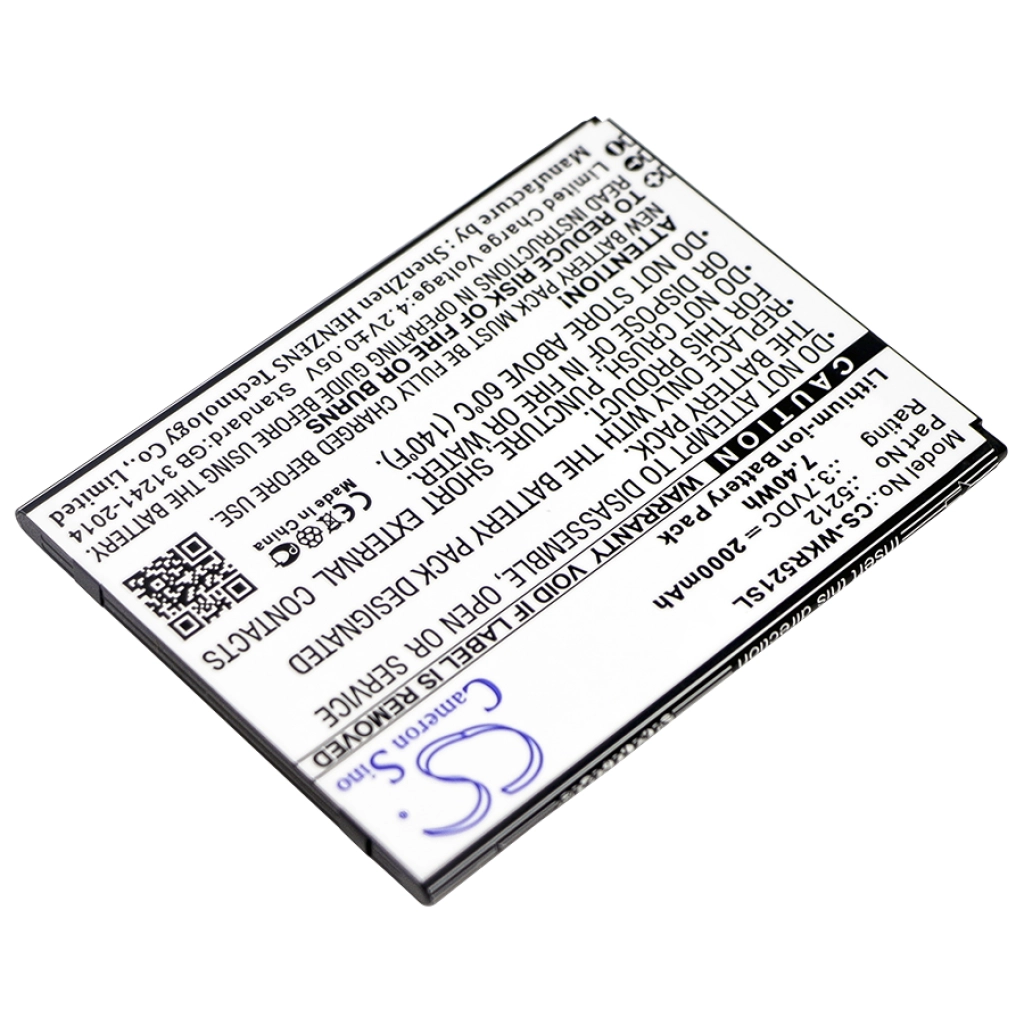 Batería del teléfono móvil Wiko CS-WKR521SL
