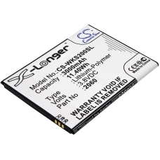 Reemplazo de batería compatible para Wiko 5260,S104-N77000-002,S104-N77000-008,S104-N77000-012