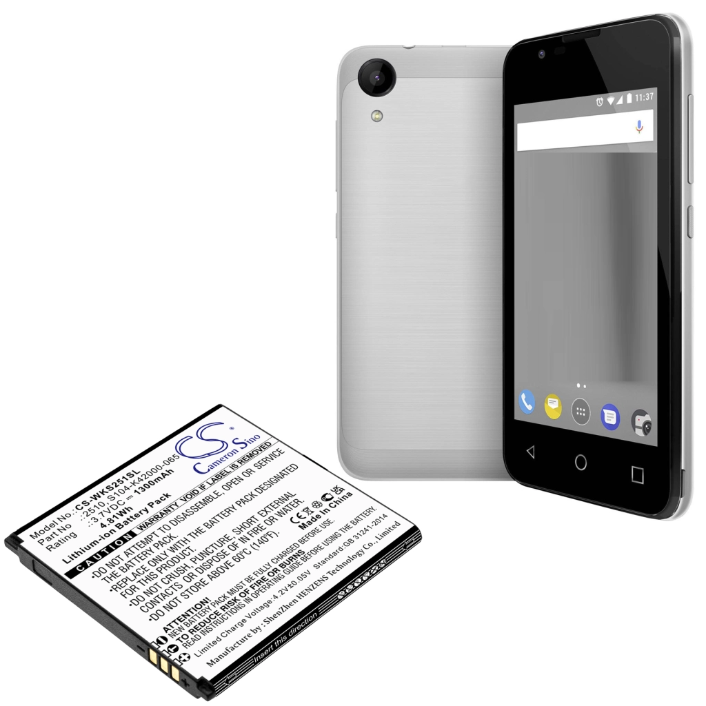 Batería del teléfono móvil Wiko CS-WKS251SL