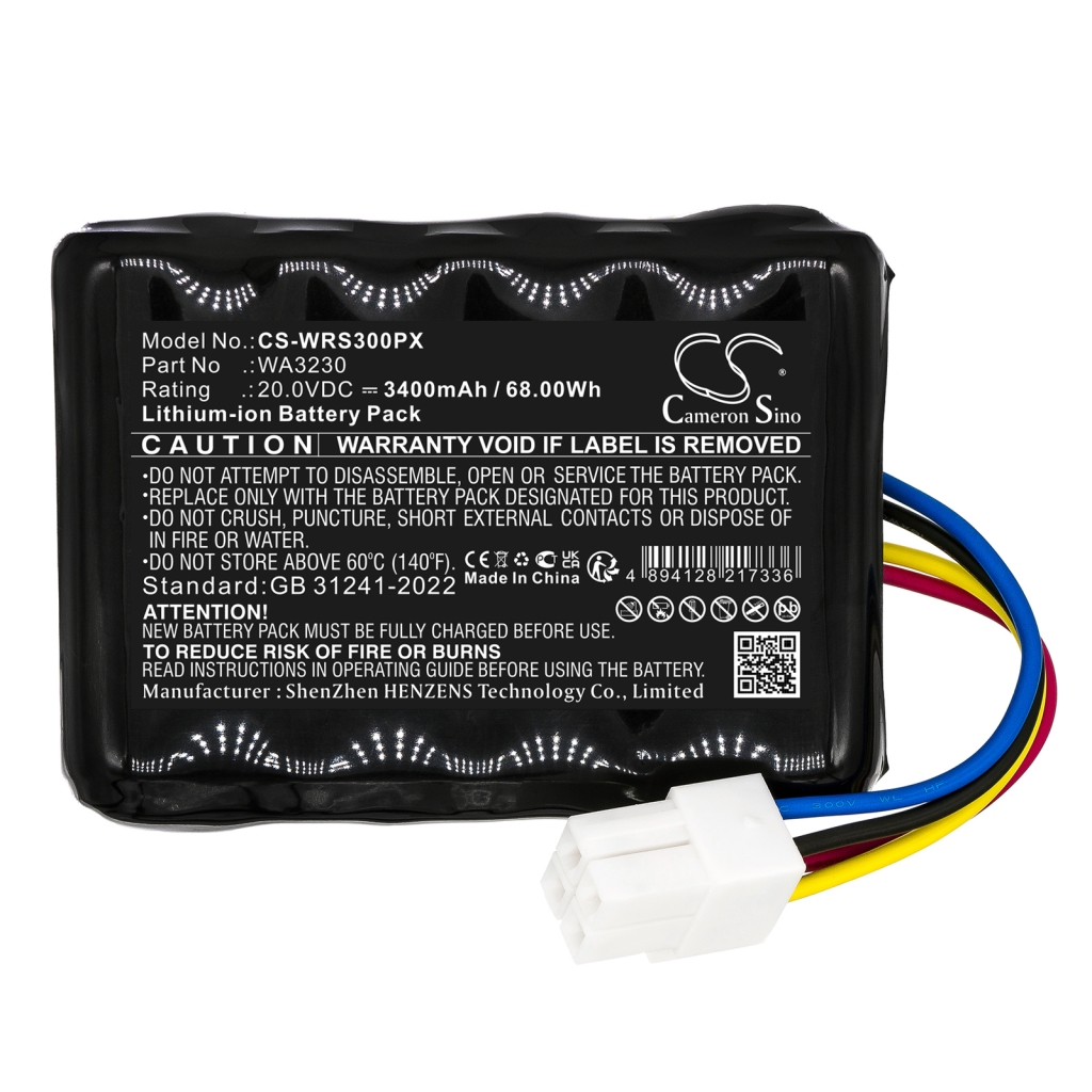 Batería para herramientas eléctricas Worx WR110MI.1