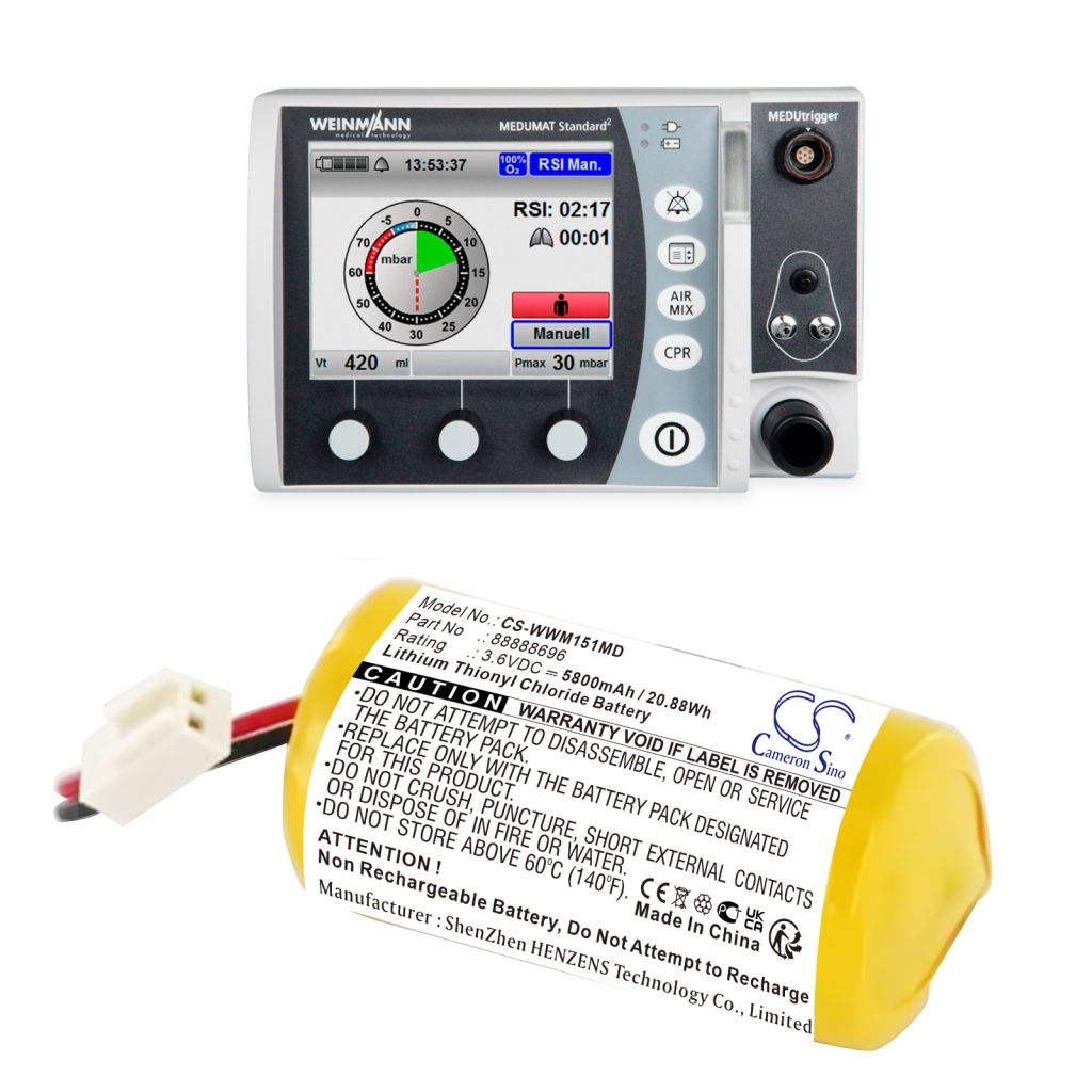 Batería Médica Weinmann CS-WWM151MD