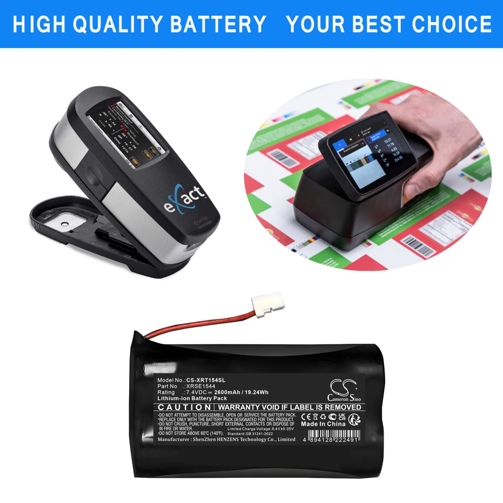 Batería para herramientas eléctricas X-rite CS-XRT154SL