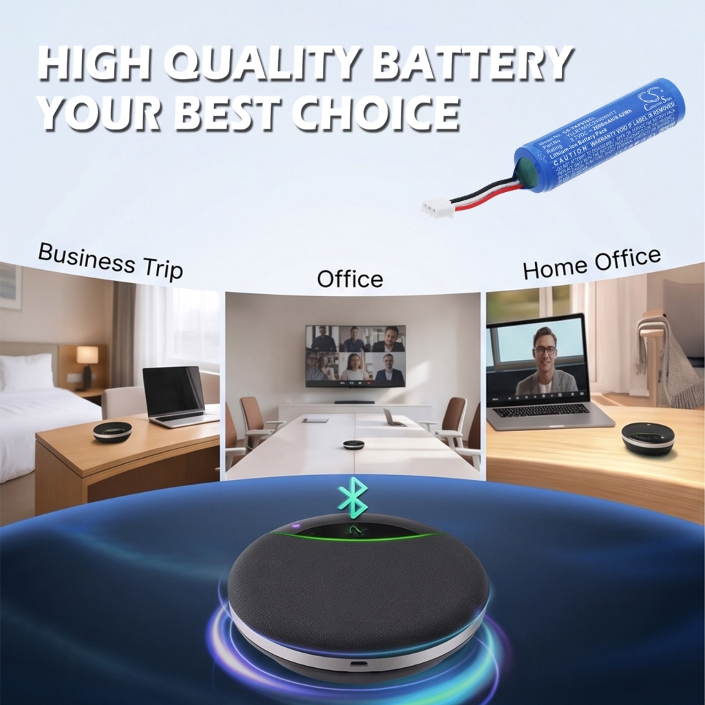 Baterías compatible con Yealink SP92 SP92 CS-YKP920CL