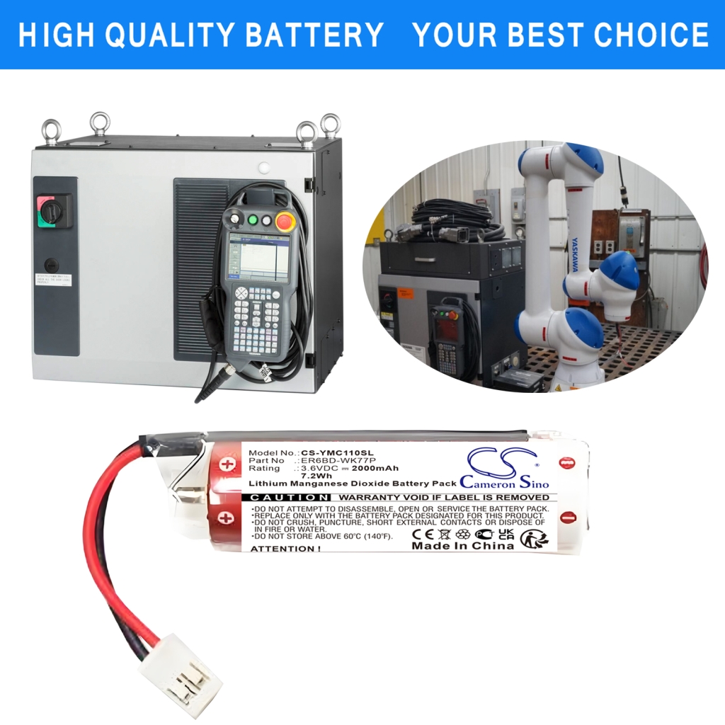 Battery Replaces ER6BD-WK77P