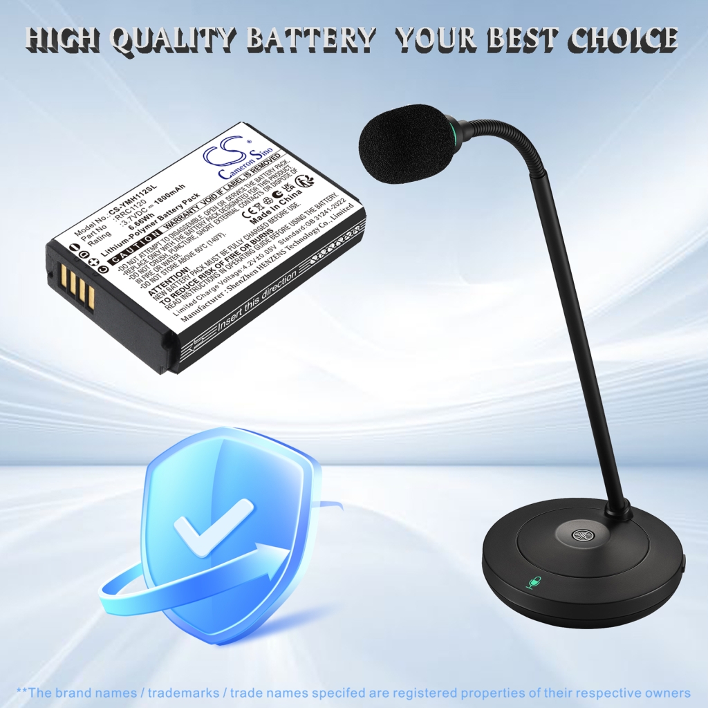 Batería compatible con Yamaha CS-YMH112SL