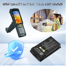 Reemplazo de batería compatible para Zebra BT-000337,BT-000338,BTRY-MC33-27MA-01