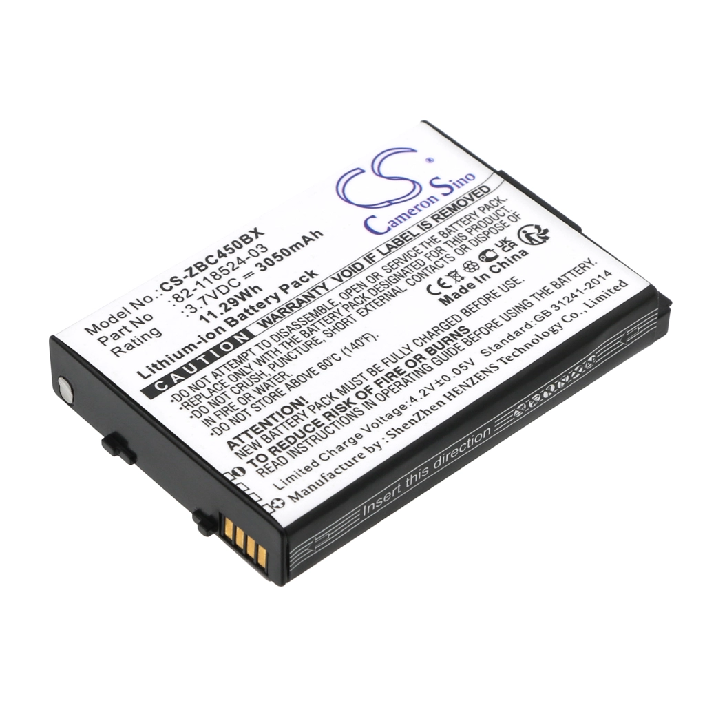 Batería de código de barras, escáner Zebra CS-ZBC450BX