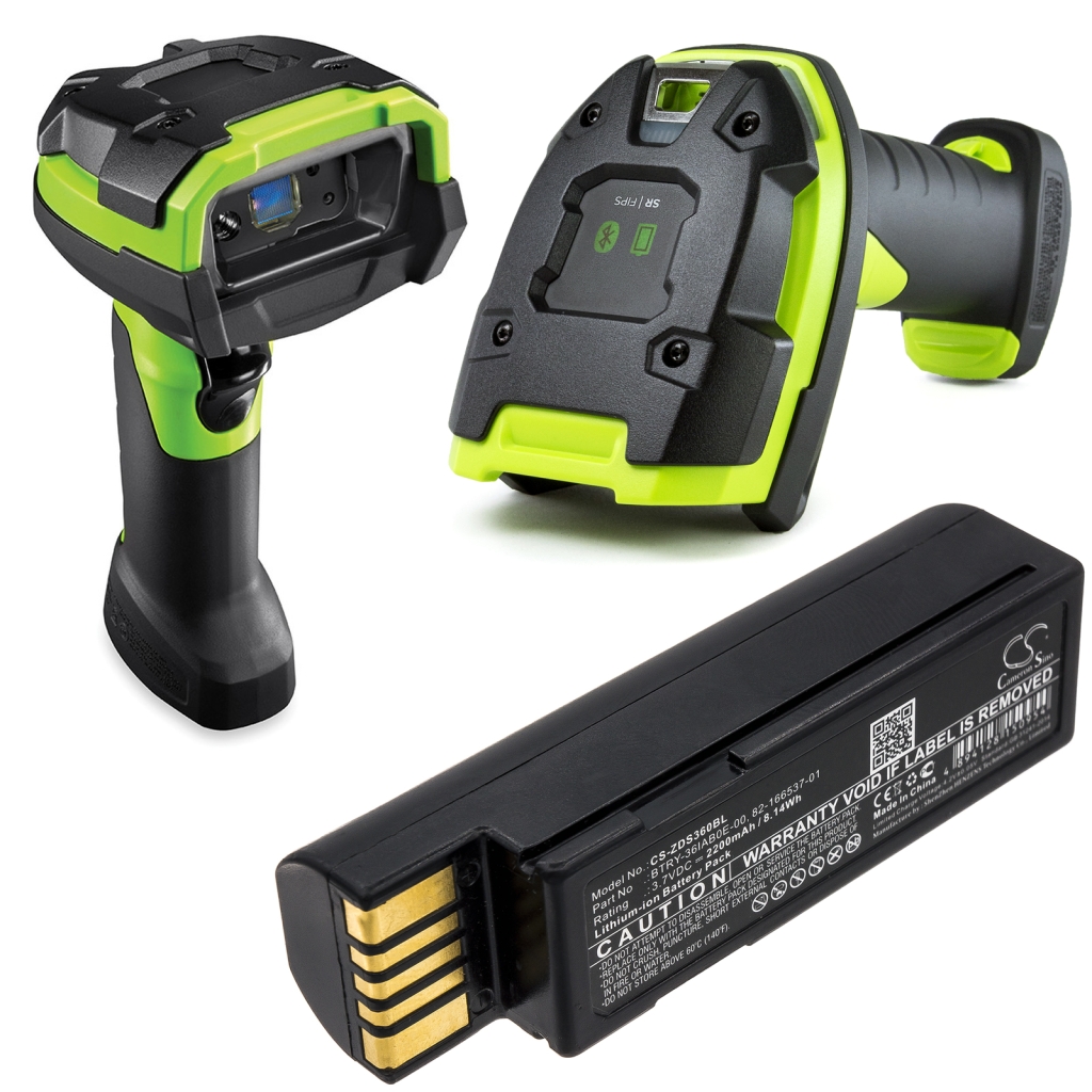 BarCode, Scanner Battery Zebra DS3678