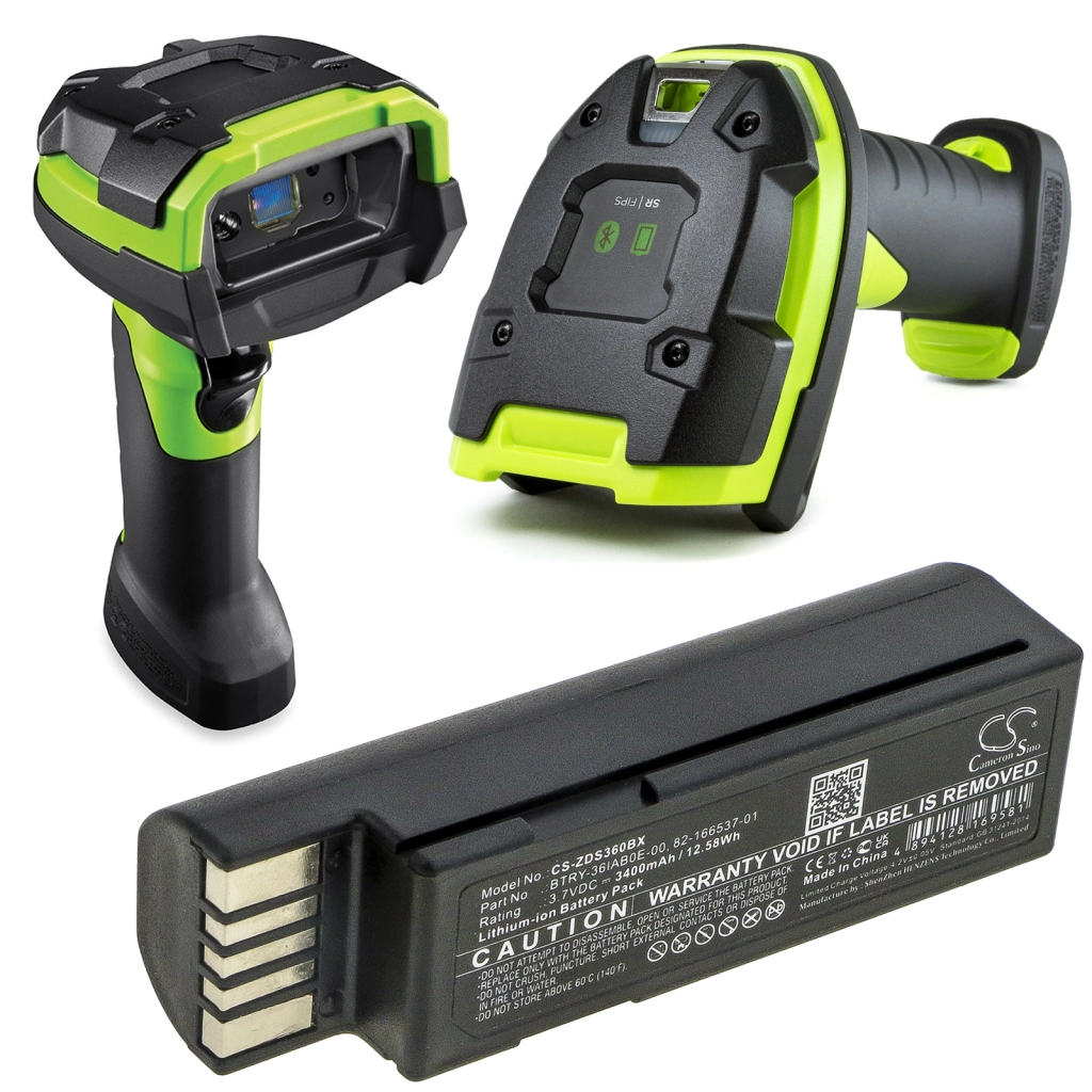 Batería de código de barras, escáner Zebra CS-ZDS360BX