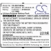 BarCode, Scanner Battery Zebra EC55AK-21B243-NA EC55