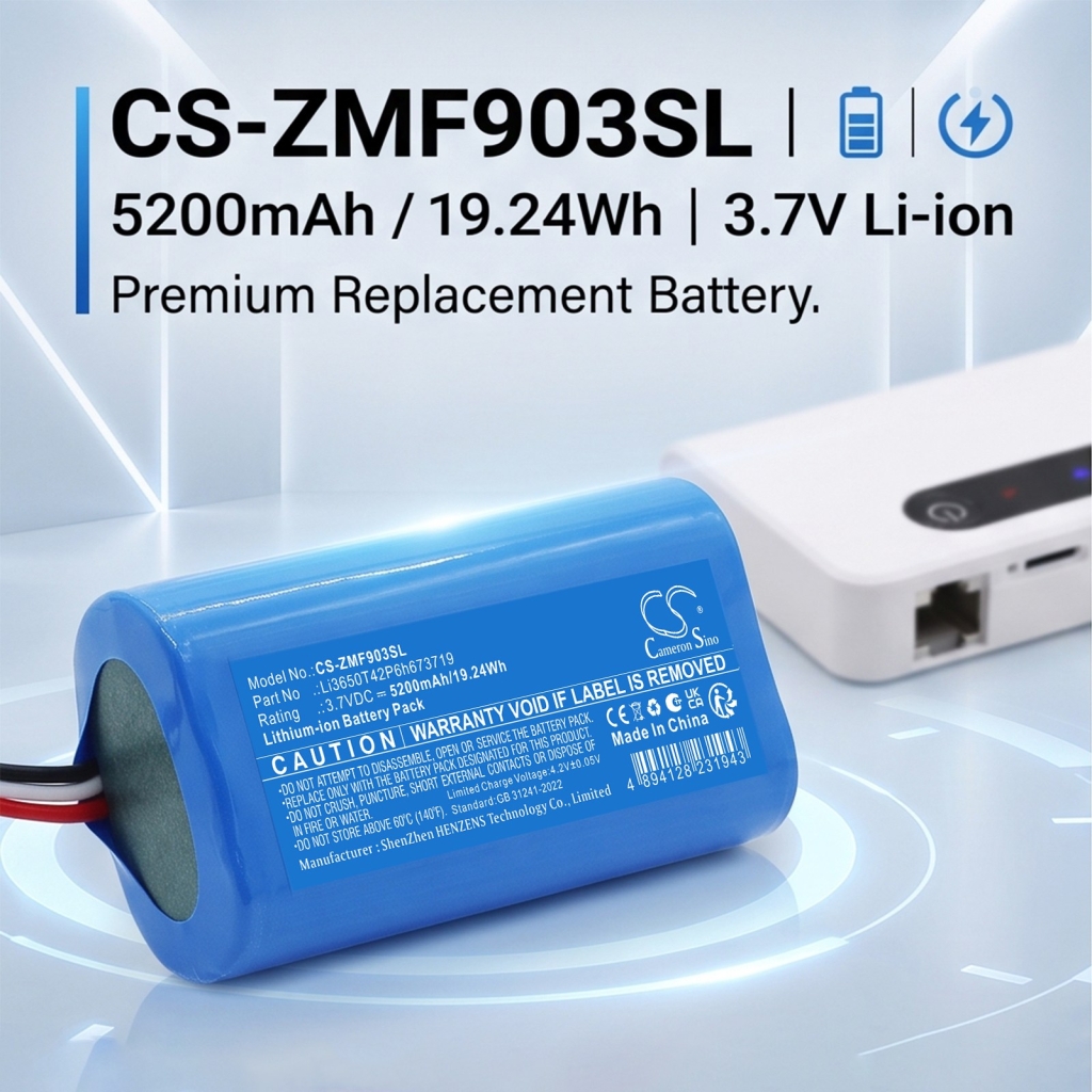 Baterías compatible con ZTE MF903 MF903 CS-ZMF903SL