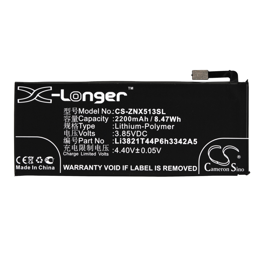 Batería compatible con ZTE CS-ZNX513SL